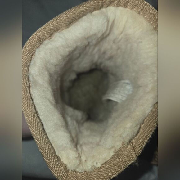 Ugg Classic II Glitter Leopard Boots Size 4 - Picture 10 of 11